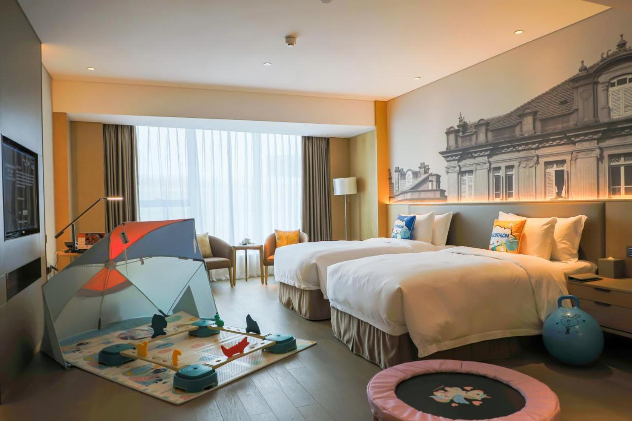 Wyndham Grand Plaza Royale Yuzhou Xiamen Wuyuan Bay Exterior foto