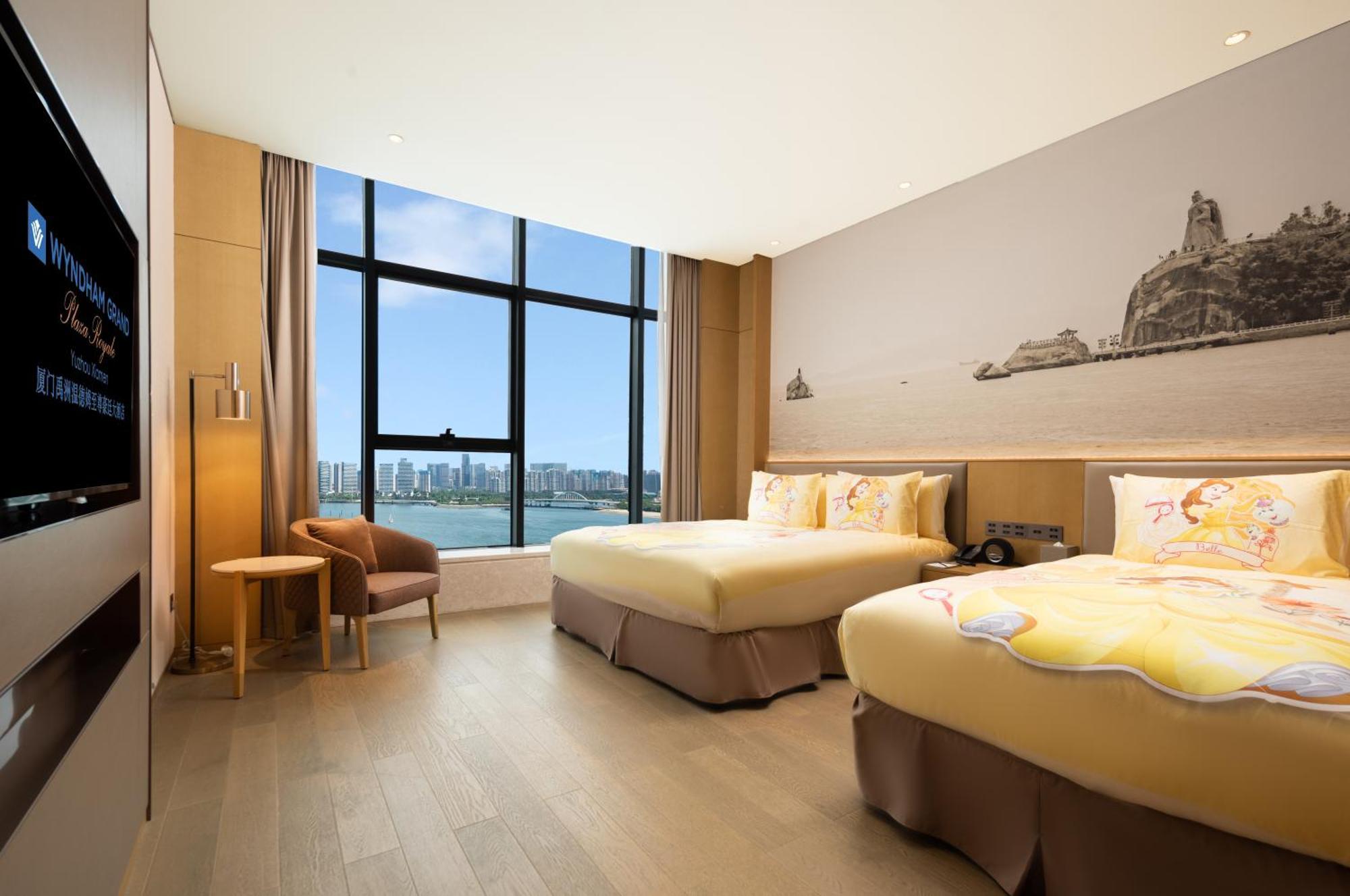 Wyndham Grand Plaza Royale Yuzhou Xiamen Wuyuan Bay Exterior foto