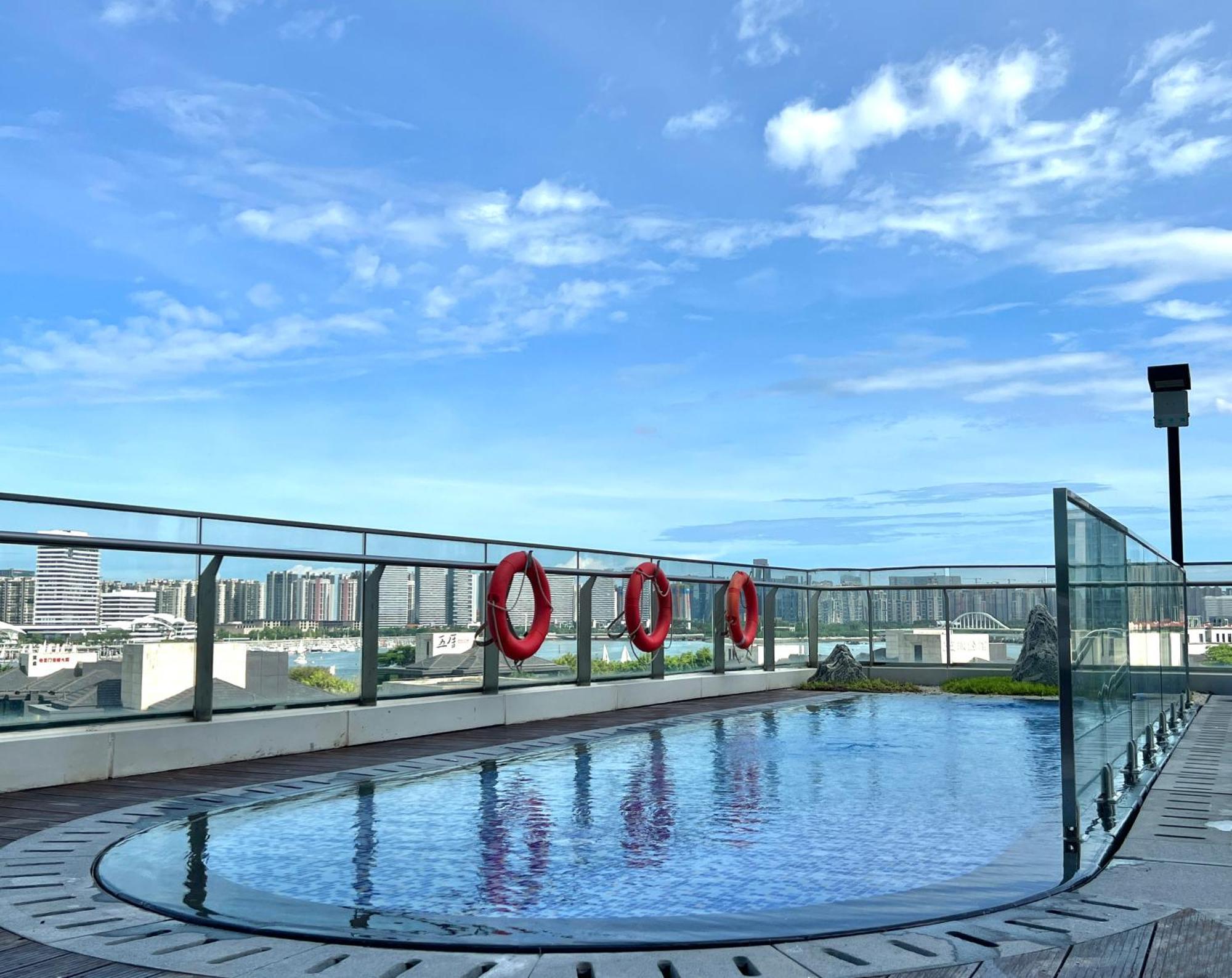 Wyndham Grand Plaza Royale Yuzhou Xiamen Wuyuan Bay Exterior foto