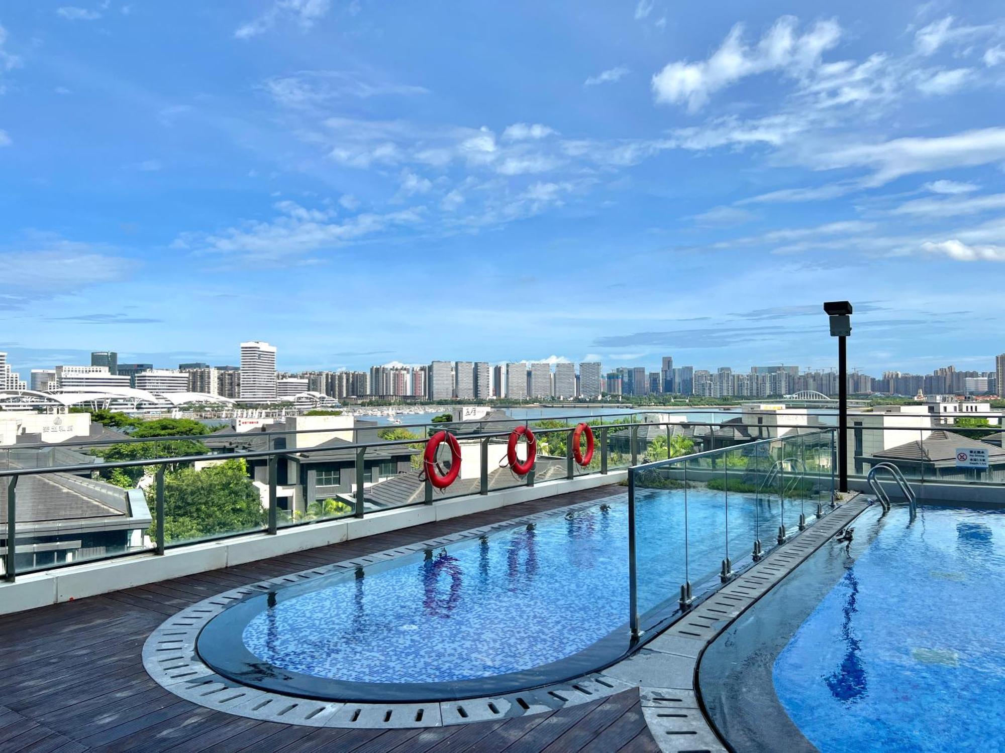 Wyndham Grand Plaza Royale Yuzhou Xiamen Wuyuan Bay Exterior foto