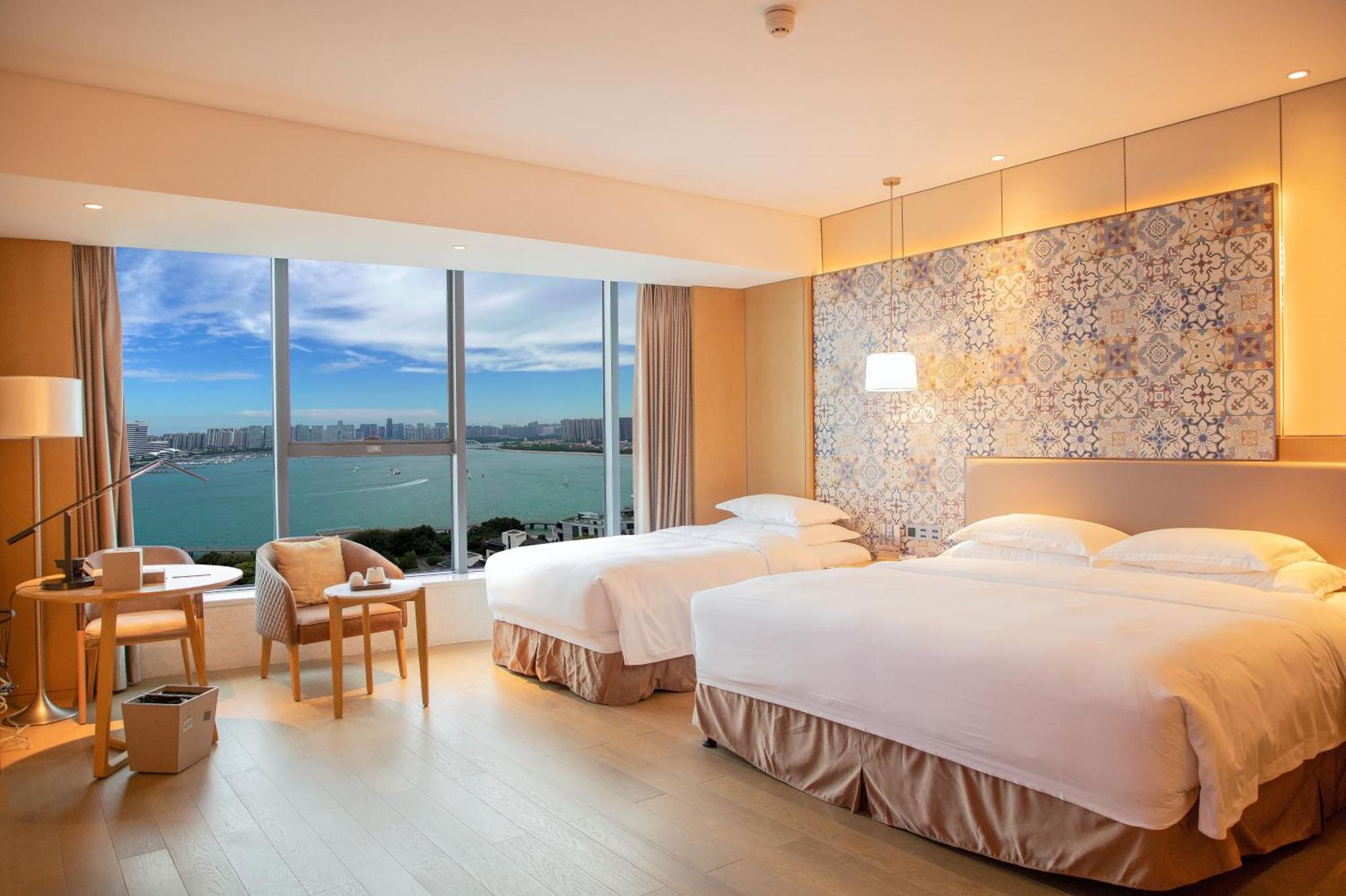 Wyndham Grand Plaza Royale Yuzhou Xiamen Wuyuan Bay Exterior foto